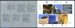Finland 2011 Constructions 6v S-a In Booklet, Mint NH, Art - Architecture - Modern Architecture - Neufs