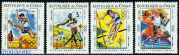 Congo Republic 1970 Sports 4v, Mint NH, Sport - Athletics - Sport (other And Mixed) - Atletiek
