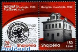 Albania 2011 Lushnjes Congress 1920 2v [:], Mint NH, History - History - Art - Handwriting And Autographs - Albanien