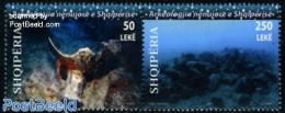 Albania 2010 Underwater Archaeology 2v [:], Mint NH, History - Sport - Archaeology - Diving - Archeologia