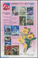 Japan 2000 20th Century (9) 10v M/s, Mint NH, History - Science - Geology - History - Atom Use & Models - Ungebraucht