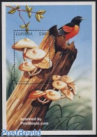 Guyana 1997 Mushroom S/s, Pholioya Mutabilis, Mint NH, Nature - Birds - Mushrooms - Champignons