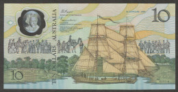 Australia 10 Dollars AA Prefix Commemorative Bicentennial World 1st Polymer 1988 UNC - 1988 (10$ Polymère)