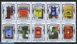 Aruba 2011 Mail Boxes 10v [++++], Mint NH, Mail Boxes - Post - Posta