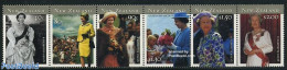 New Zealand 2001 Royal Visit 6v [:::::], Mint NH, History - Kings & Queens (Royalty) - Neufs