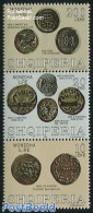 Albania 1999 Illyric Coins 3v [::], Mint NH, Various - Money On Stamps - Münzen