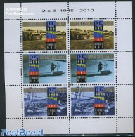 Aruba 2010 World War II M/s (with 2 Sets), Mint NH, History - Transport - World War II - Ships And Boats - WW2