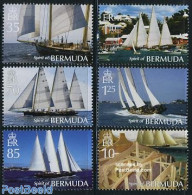 Bermuda 2007 Spirit Of Bermuda 6v, Mint NH, Transport - Ships And Boats - Bateaux