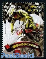 Peru 2011 Motorcross 1v, Mint NH, Transport - Motorcycles - Motorräder