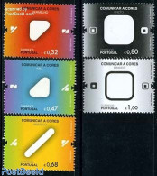 Portugal 2012 Communication In Colours 5v, Mint NH - Ongebruikt