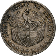 Colombie, Peso, 1864, Bogota, Argent, TTB, KM:139.1 - Colombie