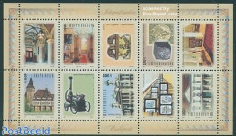 Hungary 2005 Tourism 5v+tabs M/s, Mint NH, Various - Stamps On Stamps - Tourism - Art - Museums - Nuevos