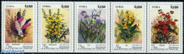 Syria 2009 Int. Flowers Fair 5v [::::], Mint NH, Nature - Flowers & Plants - Orchids - Syrien