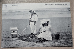 WESTENDE  -   Sur La Plage - Les Enfants Au Jeu  -  1912 - Westende