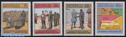 Botswana 1985 Bechuanaland Protectorate 4v, Mint NH, History - Various - History - Maps - Uniforms - Aardrijkskunde