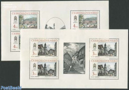 Czechoslovkia 1988 Bratislava 2 M/ss, Mint NH - Altri & Non Classificati