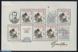 Czechoslovkia 1985 Lenin Birthday S/s, Mint NH, History - Lenin - Altri & Non Classificati