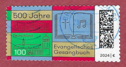 BRD 2024 Mi.Nr. 3810 , 500 Jahre Evangelisches Gesangbuch - Selbstklebend / Self-adhesive - Gestempelt / Fine Used / (o) - Oblitérés