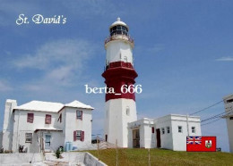 Bermuda St. David's Island Lighthouse New Postcard - Bermuda