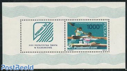 Poland 1990 World Cup Kayak S/s, Mint NH, Sport - Kayaks & Rowing - Sport (other And Mixed) - Unused Stamps