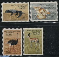 Algeria 1967 Animals 4v, Mint NH, Nature - Animals (others & Mixed) - Birds - Ongebruikt