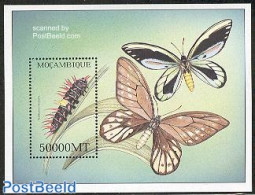 Mozambique 2002 Butterflies S/s /Ornithopera.., Mint NH, Nature - Butterflies - Mozambique