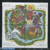 Brazil 2011 Folk Tales 4v [+], Mint NH, Art - Fairytales - Unused Stamps