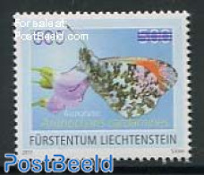Liechtenstein 2012 Butterfly, Overprinted 1v, Mint NH, Nature - Butterflies - Unused Stamps