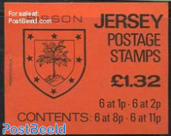 Jersey 1981 Coat Of Arms Booklet (1.32), Mint NH, History - Coat Of Arms - Stamp Booklets - Non Classés