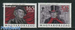 Hungary 2013 Wagner, Verdi 2v, Mint NH, Performance Art - Music - Unused Stamps