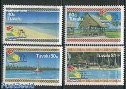 Tuvalu 1995 Year Of Tourism 4v, Mint NH, Transport - Various - Ships And Boats - Tourism - Ships