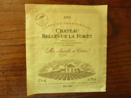 Château Bellevue La Forêt - 2000 - Côtes Du Frontonnais à Fronton - Otros & Sin Clasificación