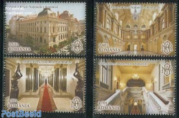 Romania 2013 National Bank 4v, Mint NH, Various - Banking And Insurance - Art - Architecture - Sculpture - Ungebraucht