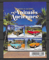 Nouvelle Calédonie   Bloc Feuillet  Voitures Anciennes - Unused Stamps