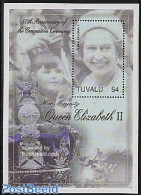 Tuvalu 2003 Golden Jubilee S/s, Mint NH, History - Kings & Queens (Royalty) - Royalties, Royals