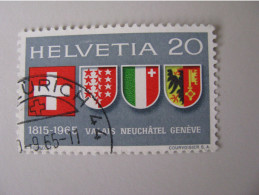 Schweiz  819  O - Oblitérés