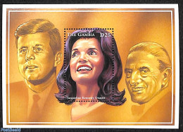 Gambia 1996 J. Kennedy-Onassis S/s, Mint NH, History - American Presidents - Gambie (...-1964)