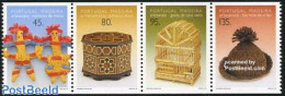 Madeira 1995 Handicrafts 4v From Booklet, Mint NH, Handicrafts - Madère