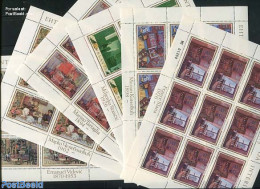 Yugoslavia 1973 Paintings 6 M/ss, Mint NH, Art - Modern Art (1850-present) - Paintings - Unused Stamps