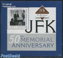 Saint Vincent 2013 J.F. Kennedy S/s, Mint NH, History - American Presidents - St.Vincent (1979-...)