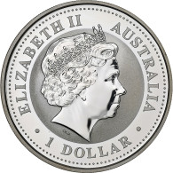 Australie, 1 Dollar, 1 Oz, Kookaburra, 2004, Proof Gilded, Argent, SPL+ - South Australia