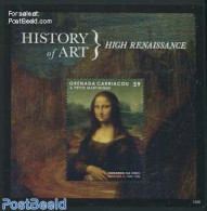 Grenada Grenadines 2013 History Of Art, High Renaissance S/s, Mint NH, Art - Leonardo Da Vinci - Paintings - Grenade (1974-...)