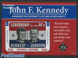 Guyana 2013 J.F. Kennedy S/s, Mint NH, History - American Presidents - Guiana (1966-...)