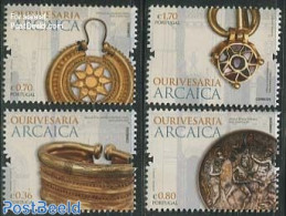 Portugal 2013 Antique Jewellery 4v, Mint NH, Art - Art & Antique Objects - Unused Stamps