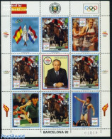 Paraguay 1989 Olympic Games M/s, Mint NH, Nature - Sport - Horses - Olympic Games - Paraguay