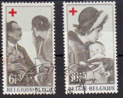 Belgique 1968 Croix Rouge De Belgique COB 1454-1455 - Gebraucht