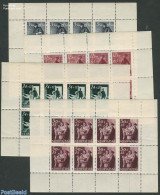 Croatia 1945 Post & Telegraph 4 M/ss, Mint NH, Post - Posta
