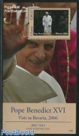 Ghana 2013 Pope Benedict XVI S/s, Mint NH, Religion - Pope - Religion - Pausen