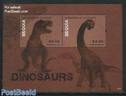 Saint Vincent & The Grenadines 2013 Dinosaurs S/s, Mint NH, Nature - Prehistoric Animals - Préhistoriques