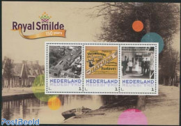 Netherlands - Personal Stamps TNT/PNL 2013 Royal Smilde 3v M/s, Mint NH, Health - Food & Drink - Alimentation